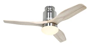 Ventilador De Techo Con Luz CasaFan 93112333 AERODYNAMIX ECO 112cm Madera Natura - Imagen 1 de 3