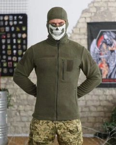 Patriot oliva fleece jacket OR1212 Ukriane 2024 New - Picture 1 of 7