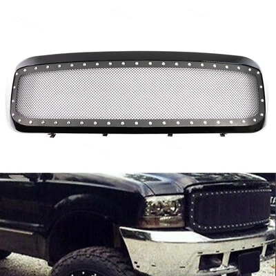 Front Bumper Center Steel Grille Fits 99-04 Ford F250-550 & 00-04 Excursion Foto 1 de 4