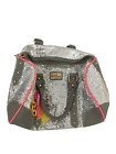 PAUL'S BOUTIQUE LONDON Sequin Silver/Pink Handbag Top Handle Zip Close Pre-Loved