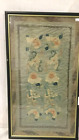 ANTIQUE CHINESE EMBROIDERY SILK SLEEVE Fabric PANEL TEXTILE