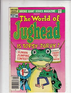The World of JUGHEAD is TOPSY-TURVY, ARCHIE GIGANTE COMICS SERIES, #531 SEPTIEMBRE 1983  - Imagen 1 de 1