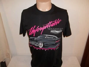 Vtg ANDY'S TEES 1950's CHEVROLET UNFORGETTABLE DEFINITELY HOT ROD T-SHIRT M - Picture 1 of 8