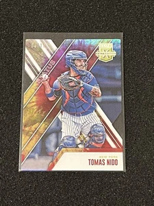 Tomas Nido 2017 Elite Extra Edition Tye Dye Status Die Cut Rookie #d /10 Mets - Picture 1 of 3