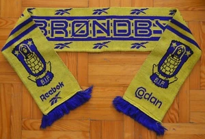 Brondby IF, bufanda de fútbol vintage, #5 - Imagen 1 de 2