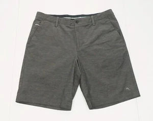 Pantalones Cortos Tommy Bahama Chip & Run Para Hombre 34 Gris Golf Chino Performance Mezcla - Imagen 1 de 4