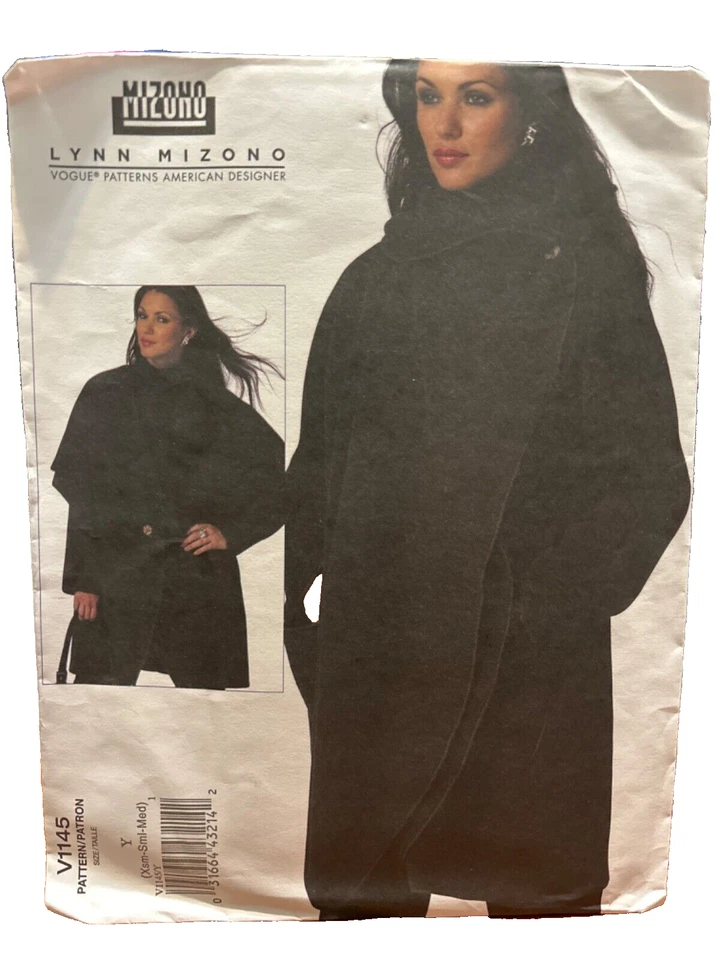 Vogue 1145 Lynn Mizono American DESIGNER Pattern 4-14 Loose Jacket Coat Pants