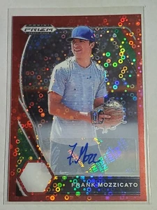 2021 Prizm Draft Frank Mozzicato Auto Red Disco /99 Royals - Picture 1 of 2