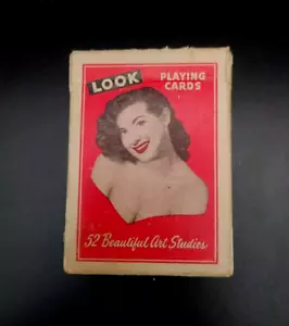 Crown Distributing Look Playing Cards 52 Beautiful Art Studies Complete - Picture 1 of 21