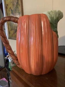 Rich Talent Autumn Pumpkin Pitcher - Picture 1 of 3