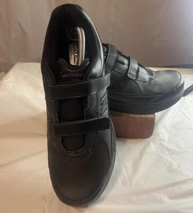 Para hombres New Balance 577 Todo Negro Caminar DSL-2 Zapatos-Correas de Gancho y Ojos-Talla 13 - Imagen 1 de 14