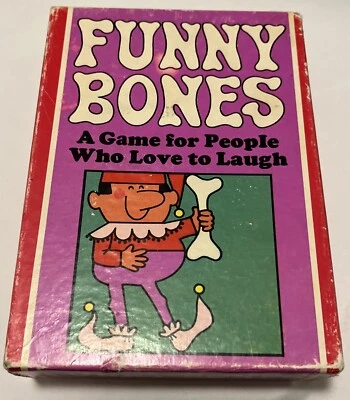 Vintage 1968 Funny Bones Card Game By Parker Brothers Complete - Image 1 of 4