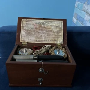 Antique Quack Mesco No 4 DD Home Medical Apparatus Electric Shock Therapy Device - Picture 1 of 15