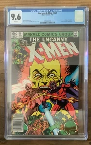🔥 🔑 CGC 9.6 UNCANNY X-MEN #161 Rare Newsstand MAGNETO ORIGIN 🔥 🔑 - Picture 1 of 2