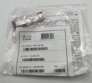 New Cisco SFP-10G-SR 10GBASE-SR 10-2415-03 SFP+ Transceiver Module - Picture 1 of 2