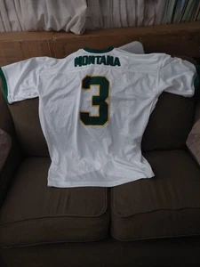 Joe Montana SEWN Notre Dame Fighting Irish Jersey Adidas True School Auth 56 3XL - Picture 1 of 10