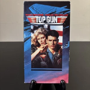 Top Gun VHS Video Tape Tom Cruise Kelly Mcgillis - Imagen 1 de 7