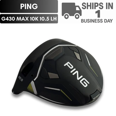 Ping G430 MAX 10K Driver 10.5* Head Left Hand No Headcover USED FAST SHIP - Image 1 of 4
