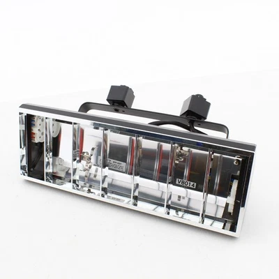 Luz de pista Nora NTF-3227B persiana cromada negra 2 luces con lastre electrónico Foto 1 de 4