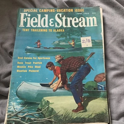 Field & Stream June 1966 vintage hunting & fishing magazine - Image 1 of 4