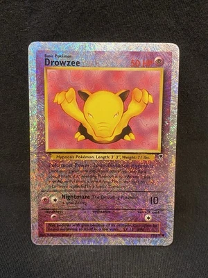 Drowzee Reverse Holo 73/110 Legendary Collection HP English Pokemon Card - Image 1 of 4