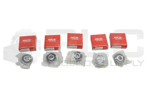 SET BESTEHEND AUS 5 NEUEN SCHÖNEN 1614DCTNTG18 ABGEDICHTETEN KUGELLAGERN 1614 - Bild 1 von 6