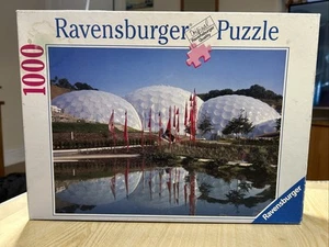 The Eden Project Jigsaw Cornwall 1000 Piece Ravensburger Jigsaw Puzzle - Picture 1 of 2