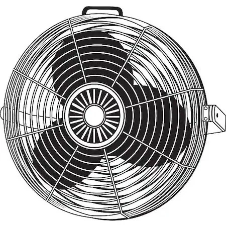 Ventilador Air King 9312, 12 pulgadas de diámetro de la hoja, 120 V Foto 1 de 1
