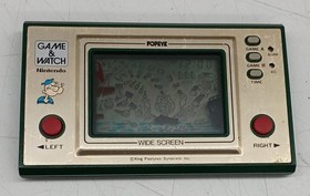 Nintendo Popeye Game & Watch Handheld Console Used