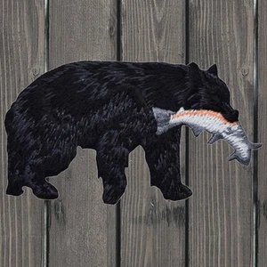 Aufnäher Bär bestickt — zum Aufbügeln - Bild 1 von 1