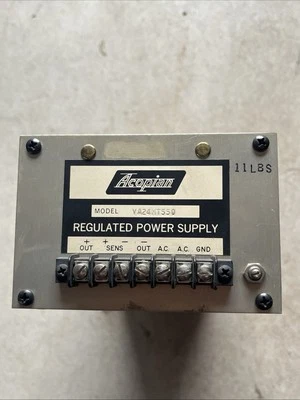 Acopian Regulated Power Supply VA24MT550 24V (Used) Qty-1 Free Same Day Shipping - Image 1 of 4