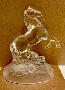 Estatuilla Crystal D'arques CABALLO DE CRIANZA 6,5" de alto - Imagen 1 de 5