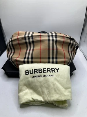  Bolso cinturón Burberry Sonny lona a cuadros SPB-MS 350571 Foto 1 de 4