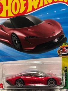 Hot Wheels McLaren Speedtail HW Exotics #209 Rosso - Foto 1 di 1