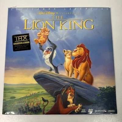 The Lion King Letterbox Disney Masterpiece Dolby Digital Laserdisc Sealed - Image 1 of 4