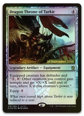 Dragon Throne of Tarkir #219 (Foil) NM Launch Party & Release Event Promos - Image 1 of 2
