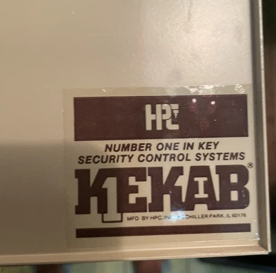 Kebab Key Safe w Lock & Key, Wall Mount, Assorted Cut Keys, Tags - Image 1 of 4