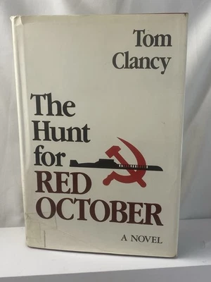 The Hunt for Red October Tom Clancy 1984 1st Ed/4th Print Naval Institute Press - Image 1 of 4