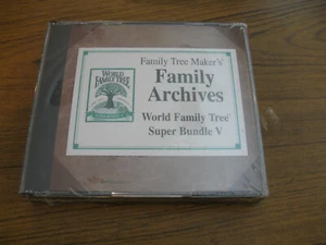 Family Tree Maker's World Family Tree Super Bundle 5 - Picture 1 of 1