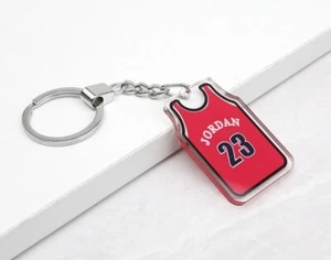 NBA Basketball Keychain-Pick Your Players -MJ KOBE LEBRON Curry Ja Morant Dončić - Picture 1 of 10