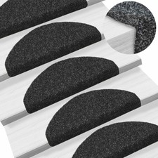 15x Self-adhesive Stair  Treads Non-Slip Washable Mats/Rugs Mats Multi Colours