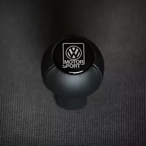 VW Motorsport Gear Knob Golf 1 2 3 Cabriolet G60 Jetta Corrado Scirocco Caddy - Picture 1 of 4
