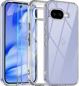 Coque Antichoc Google Pixel 9A + 2 Verres Trempés Protection Caméra Anti-Rayures - Photo 1 sur 7
