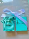 Tiffany & Co. Packaging Empty Blue Gift Box, Ribbon, Pouch 3pc Set- New!!
