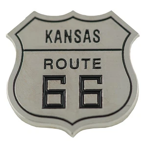 Route 66 Kansas America Mainstreet distintivo strada madre USA spilla spilla 0039 - Foto 1 di 1