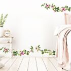 Waterproof Flower Vine Stickers Green Leaves Botanical Wall Posters  Home Decor