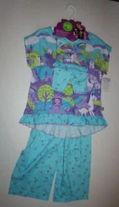 NEW Dollie & Me Pajamas Girl 12 Yr Castle Princess Rainbow Matching Girl Doll PJ - Picture 1 of 2