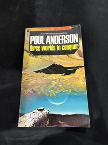 THREE WORLDS TO CONQUER Poul Anderson PYRAMID Science Fiction - Bild 1 von 1