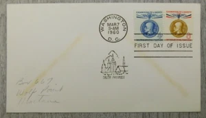 First Issue Pres Czech Masarvk Patriot 1960 Truth Prevails Stamps Envelope Cover - Picture 1 of 4