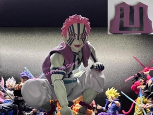 Custom 1/12 Wired Vest Coat For Figma 6'' Demon Slayer Akaza Action Figure - Picture 1 of 11